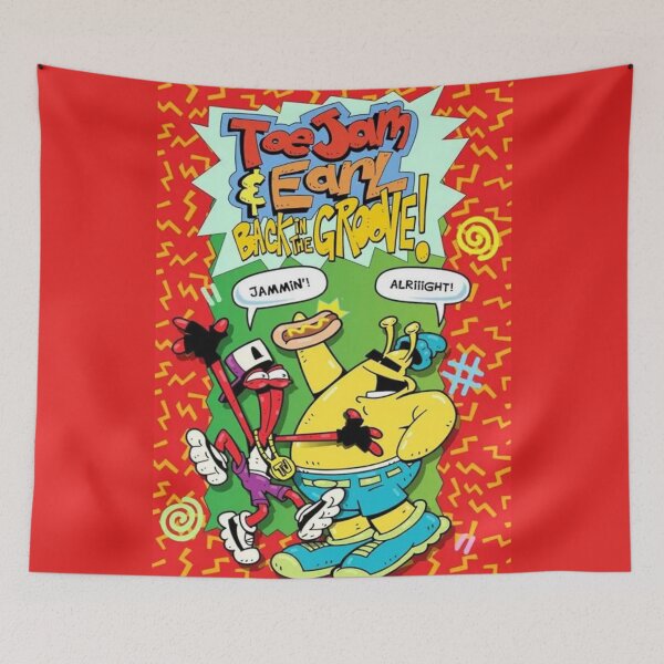 Item preview, ToeJam & Earl | Sega Genesis Mega Drive Retro Gaming Design | Classic 90s Nostalgia Gift for Gamers designed and sold by Cool Robot Bro..