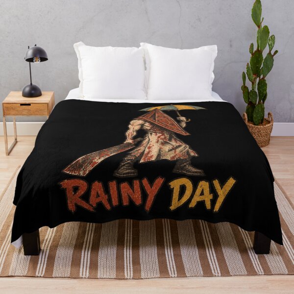Item preview, Silent Hill Pyramid Head Rainy Day designed and sold by Pandaburba.