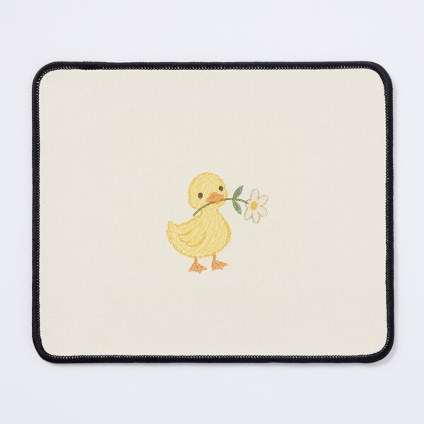 Item preview, Little Duckling with a Daisy – Cute Hand Drawn Doodle designed and sold by ByLilium.