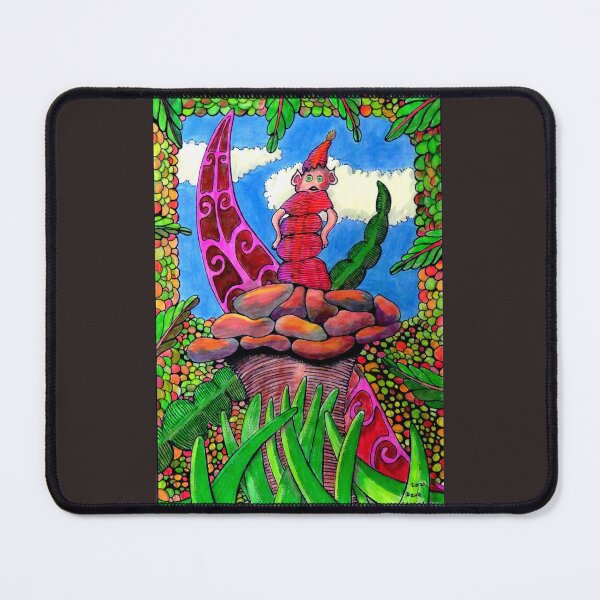 Item preview, STARTLED PIXIE - DAVE EDWARDS - COLOURED PENCILS - 2022 designed and sold by BLYTHART.