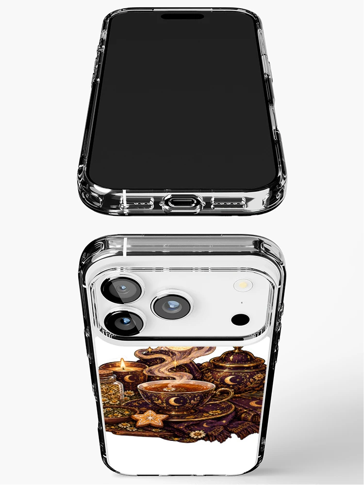 Thumbnail 3 of 5, iPhone Case, Moonlit Witchy Tea Ritual designed and sold by InkPixell.