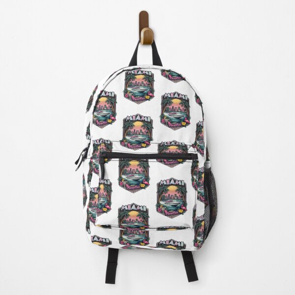 Item preview, Retro Miami Vice Inspired 80s Neon Sunset Design designed and sold by Maxim Burner.