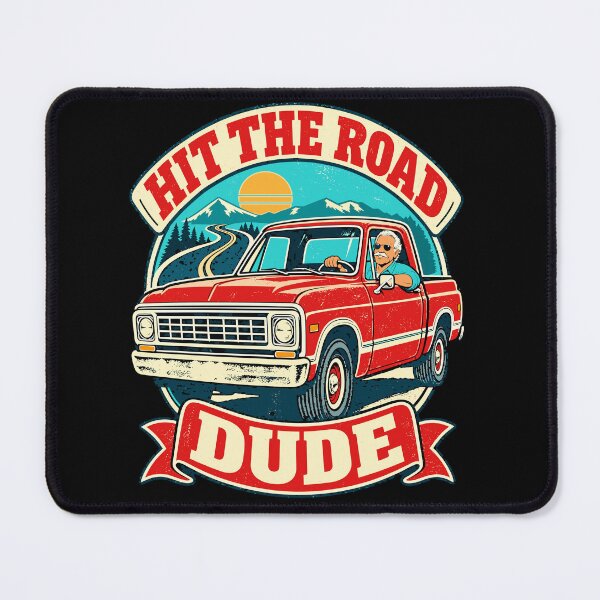 Item preview, Hit The Road Dude Meme designed and sold by Exerohuhic.