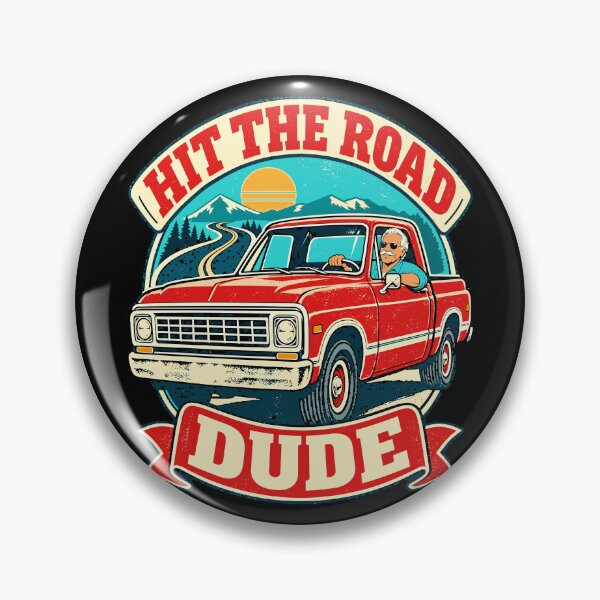 Artikelvorschau, „Hit The Road Dude“-Meme entworfen und verkauft von Exerohuhic.