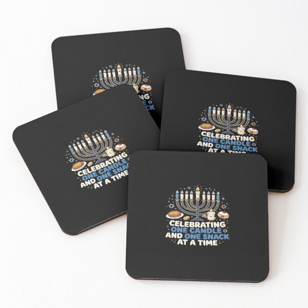 Item preview, Funny Hanukkah One Candle One Snack Menorah Funny Hanukkah designed and sold by AmeliaShirts.