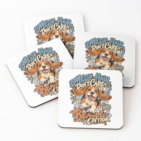 Item preview, Messy Hair Dont Care Beagle Edition Tee designed and sold by Tong4130.