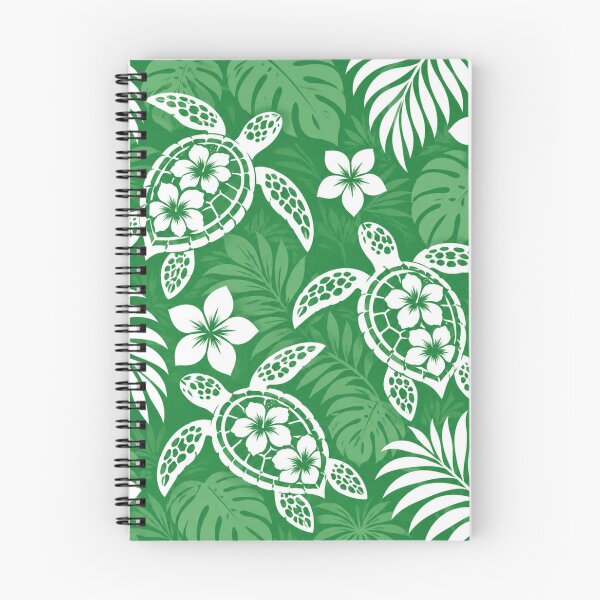 Item preview, Old Hawaii Honu – Green Sea Turtle Tropical Pattern designed and sold by Plus91BIRD.