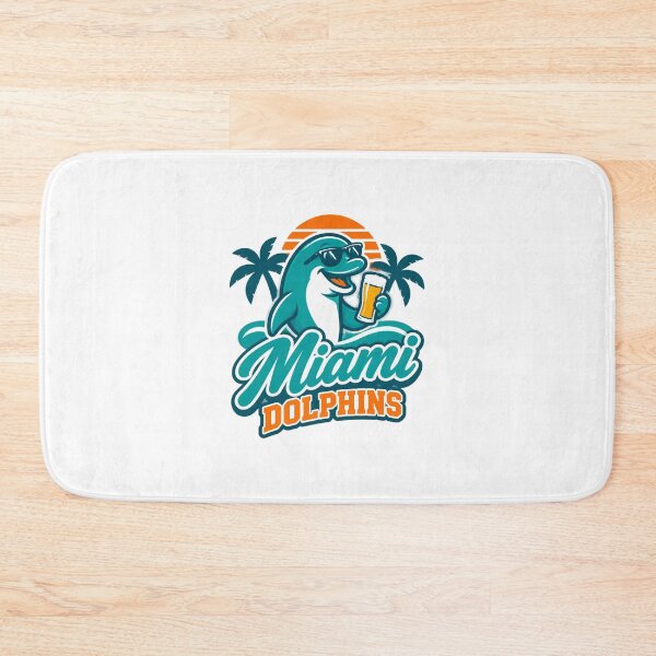 Item preview, Miami Dolphins Inspired Funny Sports Fan Drinking Design designed and sold by Maxim Burner.