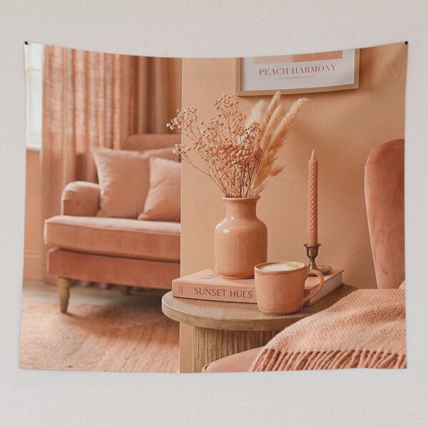 Item preview, Colors – Room decor in peach tones designed and sold by snoWorkshop.