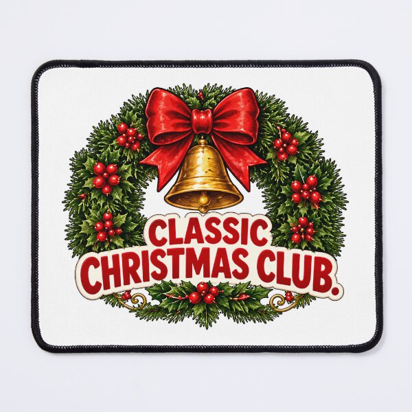 Item preview, Classic Christmas Club – Traditional Christmas Wreath Design designed and sold by SVALANART.