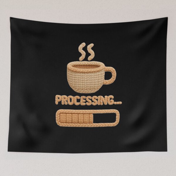 Item preview, Time for Me to Drink Coffee – Funny Coffee Lover Caffeine Quote designed and sold by JeraiffsonCorner .