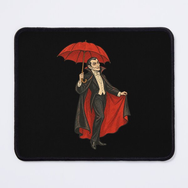 Item preview, Vintage Vampire Red Umbrella designed and sold by Pandaburba.