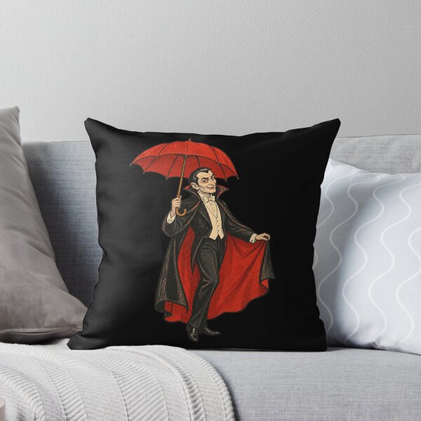 Item preview, Vintage Vampire Red Umbrella designed and sold by Pandaburba.