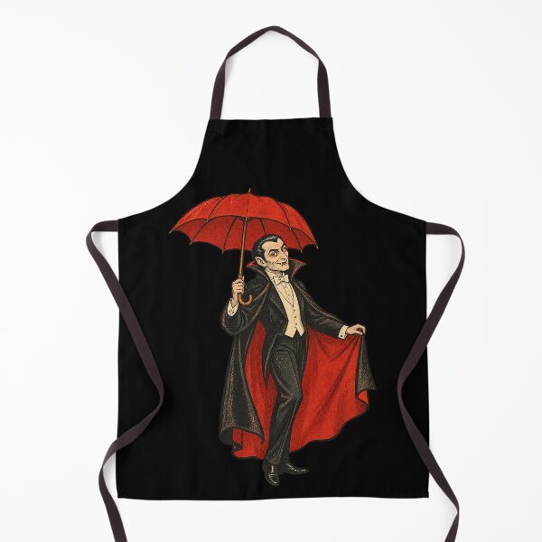 Item preview, Vintage Vampire Red Umbrella designed and sold by Pandaburba.