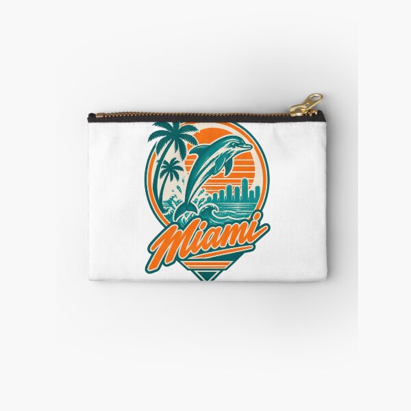Item preview, Miami Dolphins Inspired Retro Football Design for Fans designed and sold by Maxim Burner.