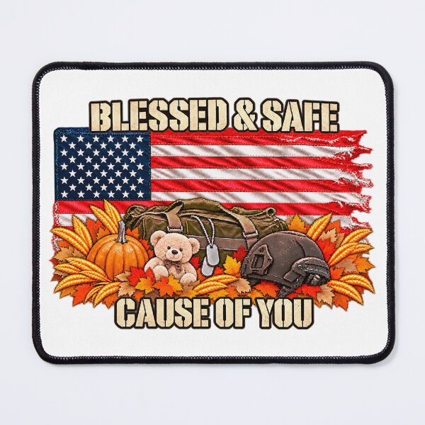 Item preview, Thanksgiving Blessed & Safe designed and sold by JJShirtz.