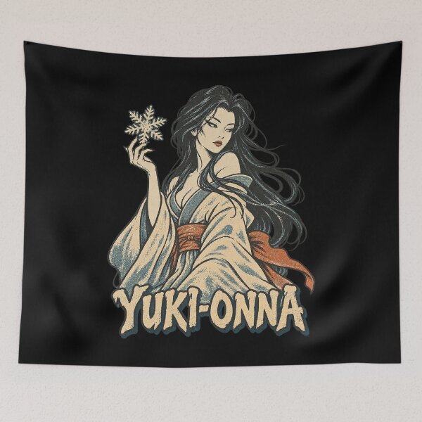 Item preview, Yuki Onna Japanese Snow Spirit designed and sold by Pandaburba.