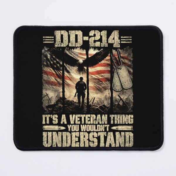 Item preview, DD-214 It's A Veteran Thing You Wouldn't Understand American Flag designed and sold by schoolofbullies.