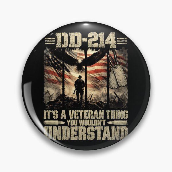 Item preview, DD-214 It's A Veteran Thing You Wouldn't Understand American Flag designed and sold by schoolofbullies.