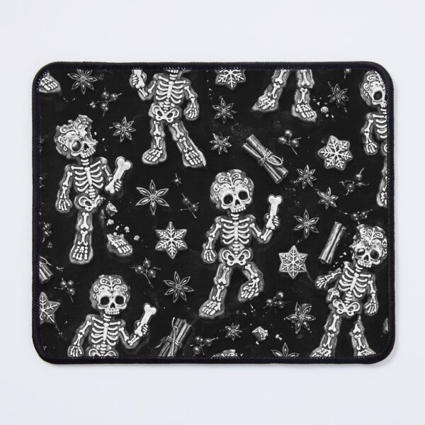 Item preview, "Skeleton Gingerbread" - Gothic Christmas Cookies & Spooky Winter designed and sold by cabuks.