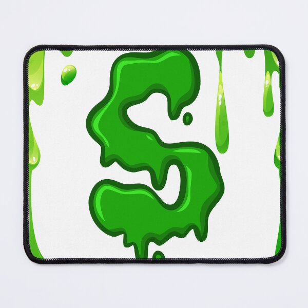 Item preview, Neon Green Slime Letter S Dripping Retro Gothic T-Shirt designed and sold by Subrat Art & Design.