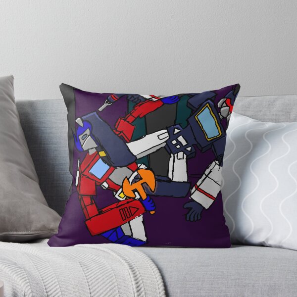 Aperçu de l'œuvre Transformers se battent créée et vendue par BigArtStore.
