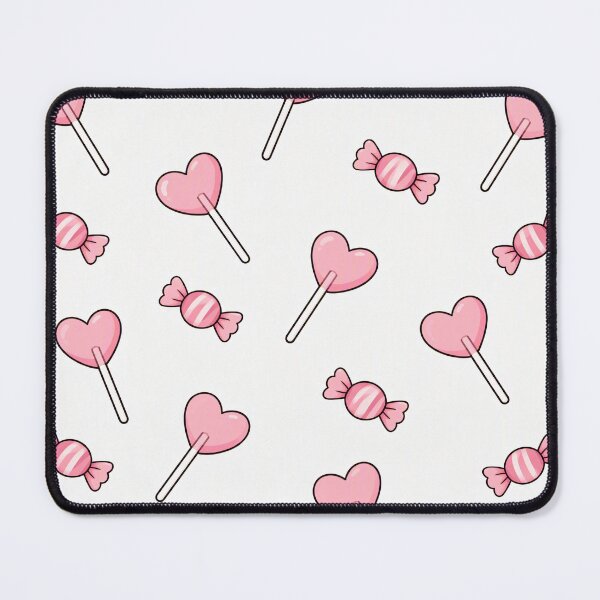 Item preview, Pink Heart Lollipop Sweet Candy Pattern designed and sold by Luv4tete.
