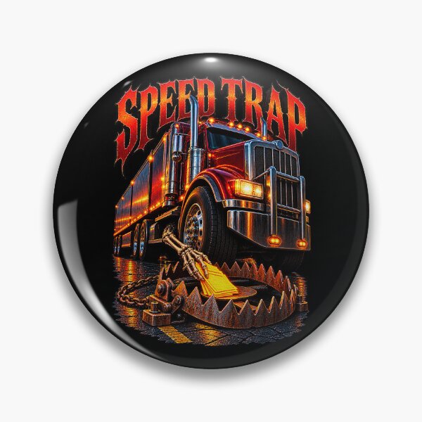 Item preview, Speed Trap & Bone Hand Trucker designed and sold by NomadForge.