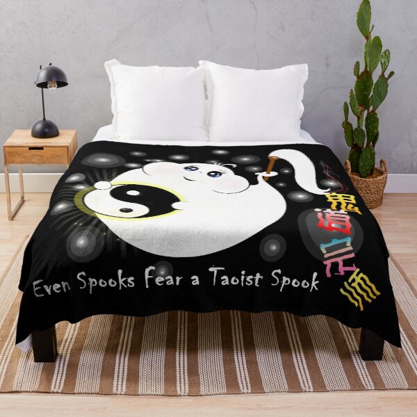 Item preview, Even Spooks Fear a Taoist Spook - Happy Halloween designed and sold by Shirley cute art .