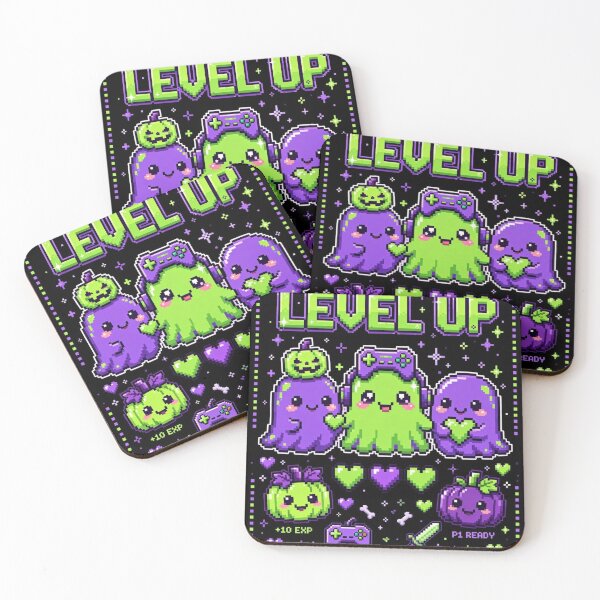 Item preview, Cute Ghost Level Up Halloween Gamer Party designed and sold by zwnexura.