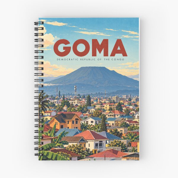 Item preview, Goma Vintage Congolese Lake City Art designed and sold by MichaeIRellov.