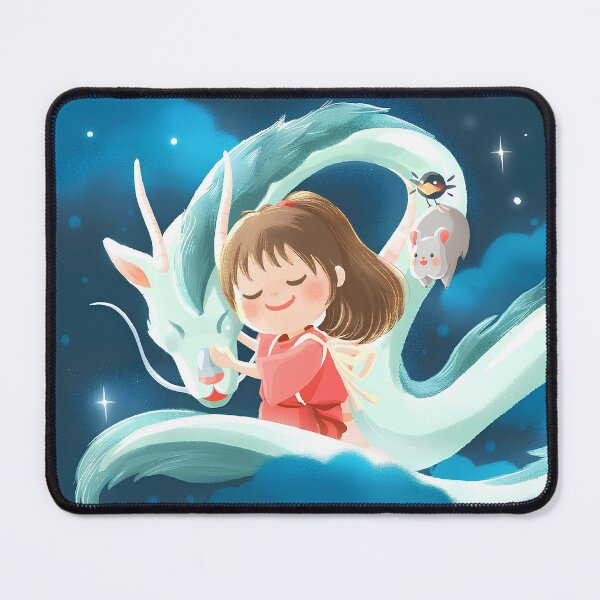 Item preview, Cute kawaii art girl [[chihiro's]] love -%[ghiblis]%-  aways dragon designed and sold by Wholanshop.