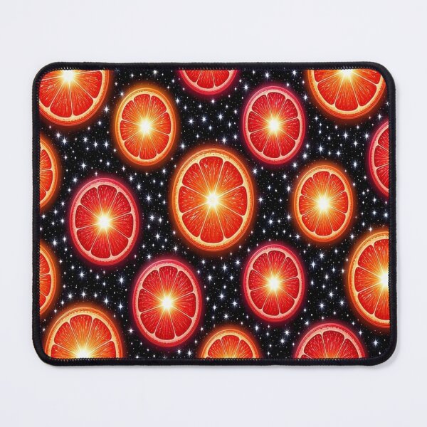 Item preview, Baroque Citrus Sun - Cosmic Blood Orange Art designed and sold by Breezes-of-Ida.