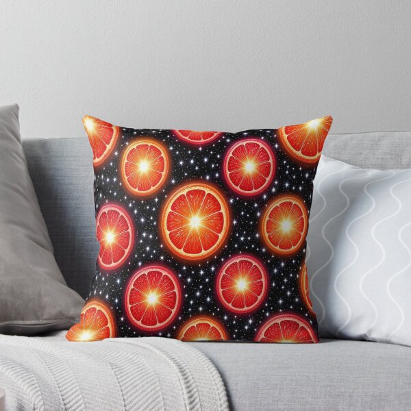 Item preview, Baroque Citrus Sun - Cosmic Blood Orange Art designed and sold by Breezes-of-Ida.