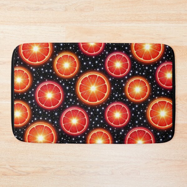 Item preview, Baroque Citrus Sun - Cosmic Blood Orange Art designed and sold by Breezes-of-Ida.