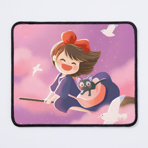 Item preview, Cute smile art girl [[kiki's]] -%[ghiblis]%- flying aways  designed and sold by Wholanshop.