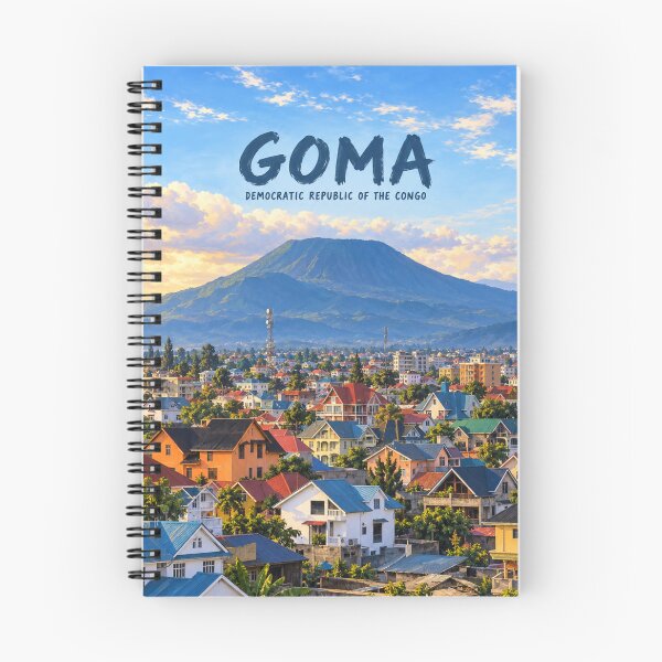 Item preview, Goma Painterly Congolese Lake City Impression designed and sold by MichaeIRellov.