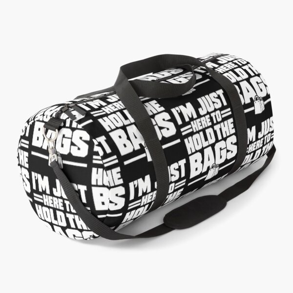Item preview, Im Just Here To Hold The Bags Funny Shopping Husband Dad designed and sold by OddityVault.