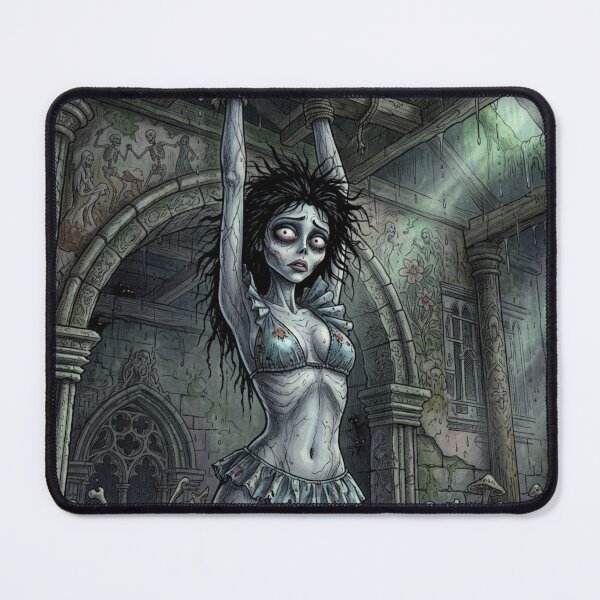 Item preview, Zombie girl suspended from the ceiling so she cant bite people designed and sold by Vintage Designs +.