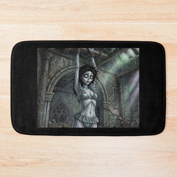 Item preview, Zombie girl suspended from the ceiling so she cant bite people designed and sold by Vintage Designs +.