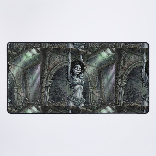 Item preview, Zombie girl suspended from the ceiling so she cant bite people designed and sold by Vintage Designs +.