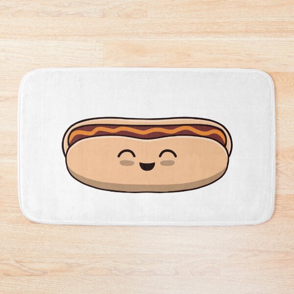 Item preview, Cute Hot Dog designed and sold by Sartoris Art.