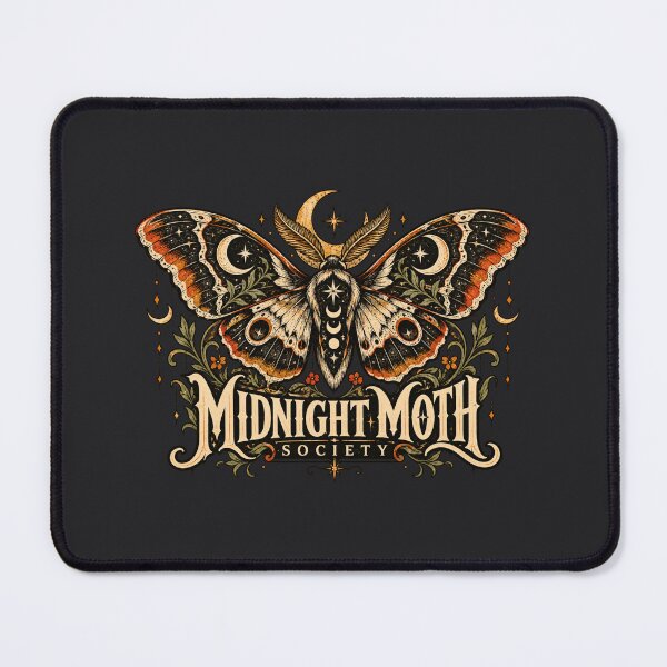 Item preview, Midnight Moth Society – Gothic Moth Vintage Celestial Witchy Aesthetic designed and sold by 1DreamerShop.