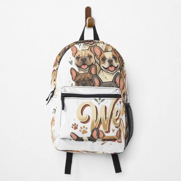 Item preview, We Love Frenchies - Retro French Bulldog Illustration designed and sold by Retro Hound Co..