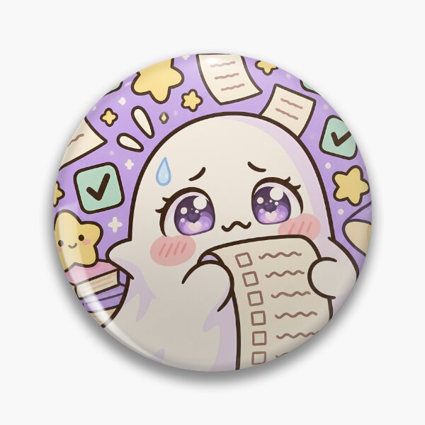 Item preview, Haunted by my todo list designed and sold by WhimsyPeachCo.