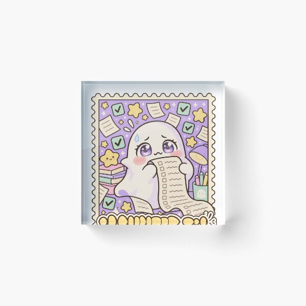 Item preview, Haunted by my todo list designed and sold by WhimsyPeachCo.