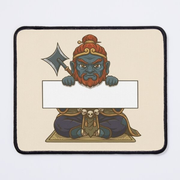 Item preview, Sha Wujing Vector Art holding blank sign - Journey to the West character designed and sold by PetalsPaws.
