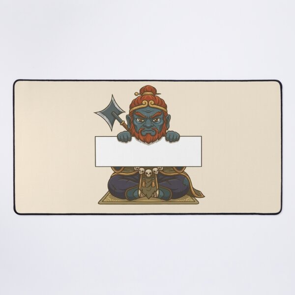 Item preview, Sha Wujing Vector Art holding blank sign - Journey to the West character designed and sold by PetalsPaws.
