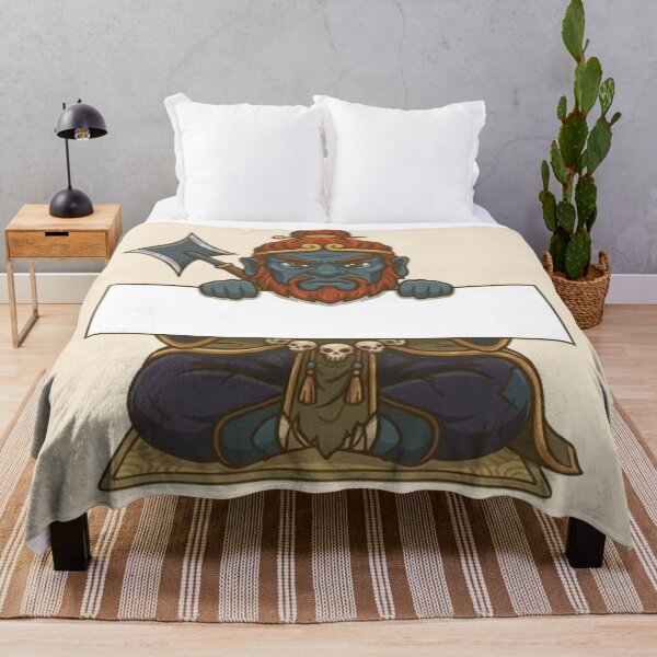 Item preview, Sha Wujing Vector Art holding blank sign - Journey to the West character designed and sold by PetalsPaws.