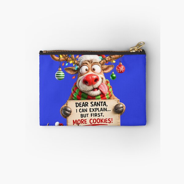 Item preview, Funny Christmas Reindeer Dear Santa More Cookies Meme designed and sold by Funnygiftsstudio .